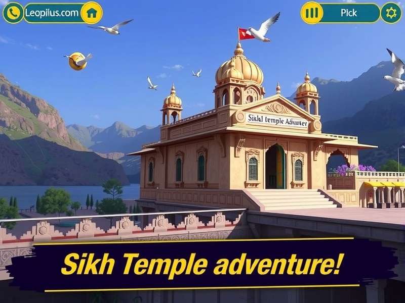 Sikh Temple Adventure Game Screenshot